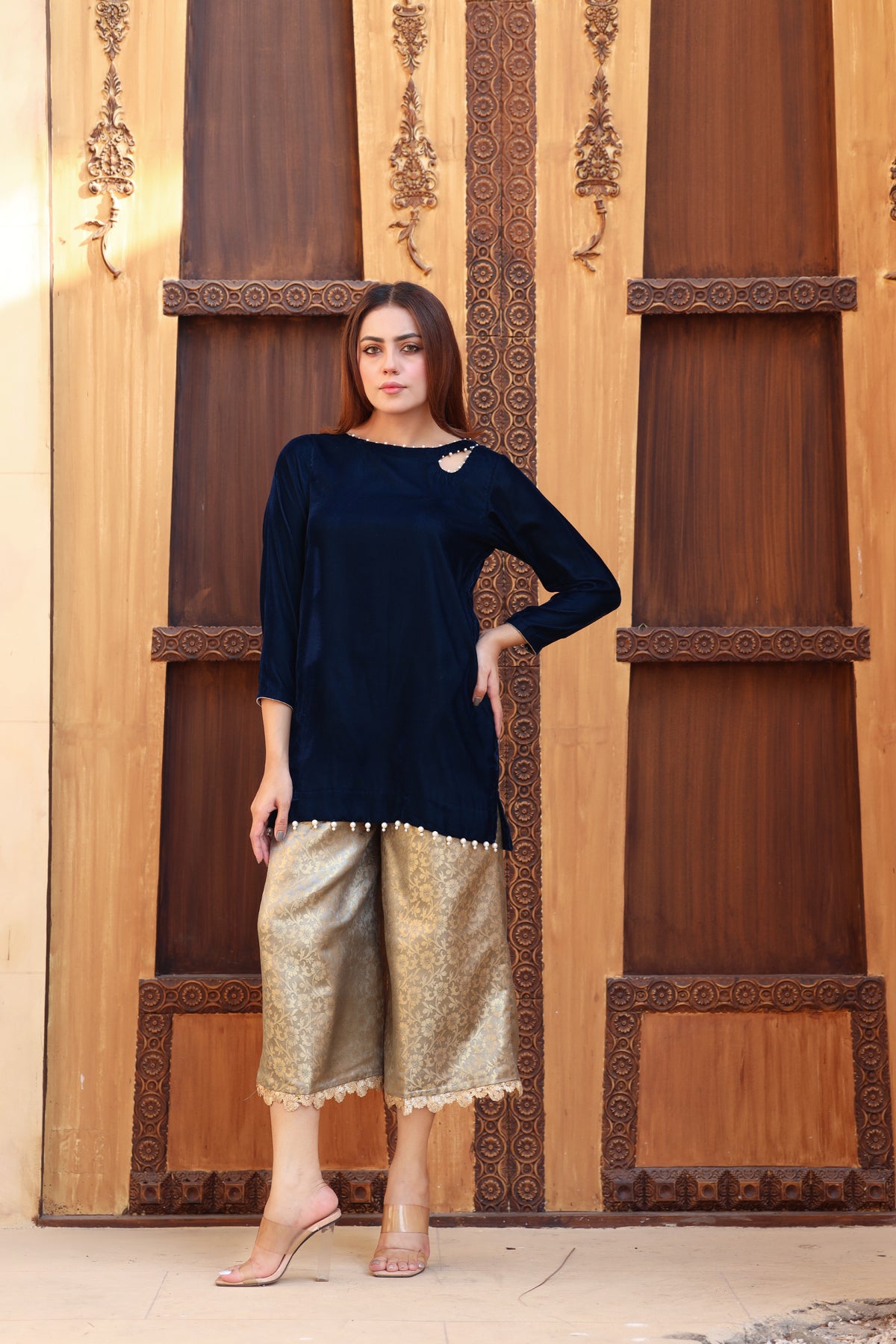 Navy blue Royal set