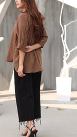 Camel brown shirt