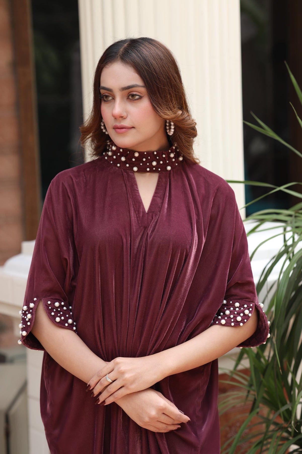 Kaftan Deep Plum