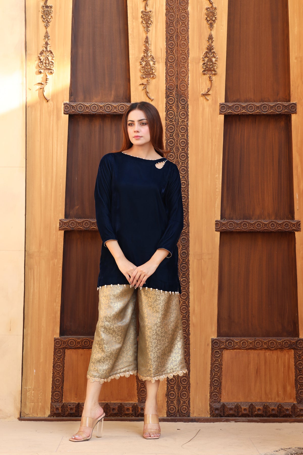 Navy blue Royal set
