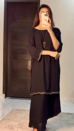 Black skirt dress