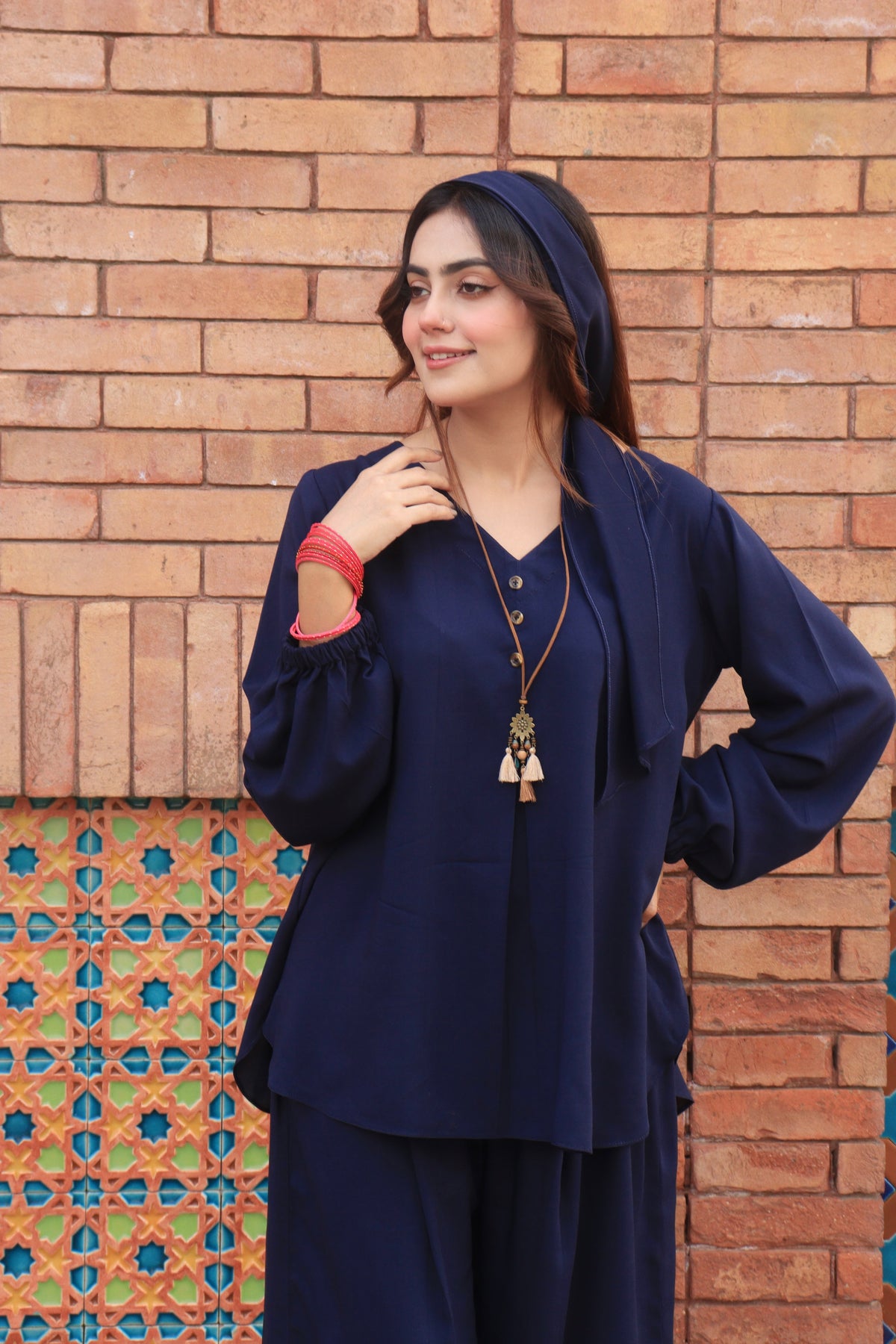 Navy blue set