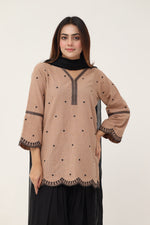 3 piece Camel farshi shalwar