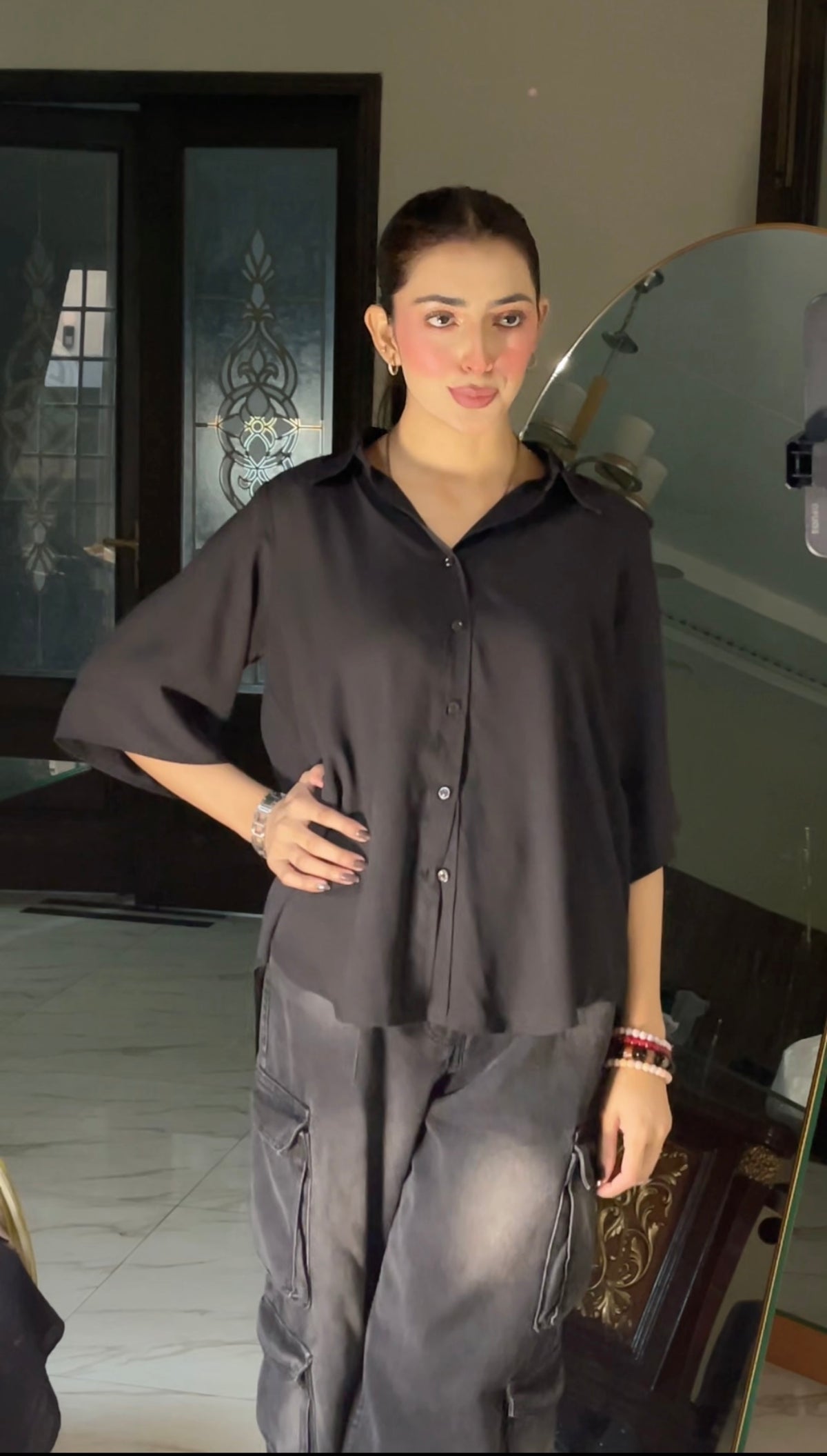 Camel brown shirt